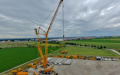BIGGEST CRANE IN THE CZECH REPUBLIC AND SLOVAKIA ARRIVES AT HEADQUARTERS