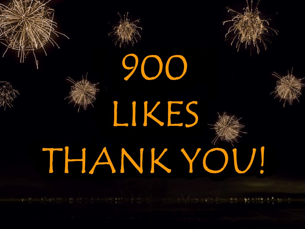 900 Likes on Facebook